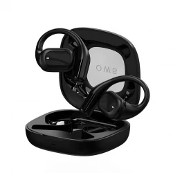 سماعات أذن لاسلكية حقيقية وي وو OpenBuds O100 أسود/أبيض بتقنية Bluetooth 5.3