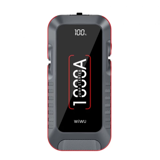 جهاز بدء تشغيل السيارة وي وو 1000A وشاحن USB - أسود/أحمر - وي وُو - Image 3