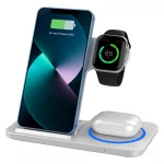 شاحن وي وو اللاسلكي القابل للطي 3 في 1: هاتف، AirPods، iWatch - وي وُو