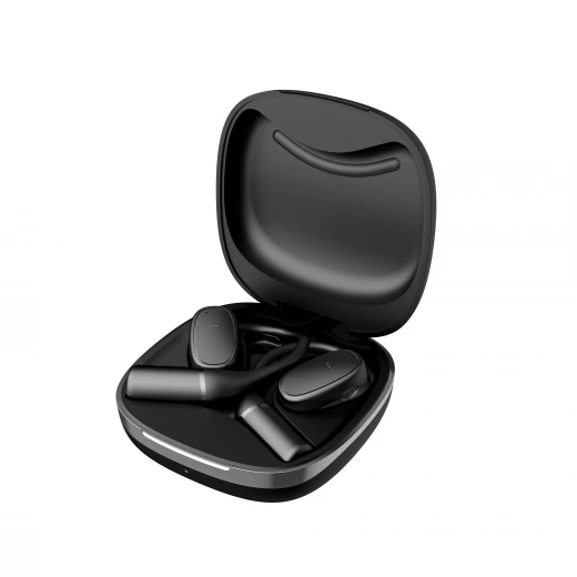WiWU Openbuds O300 Bone Conduction Earbuds Black/White - Sports Stereo - Wiwu - Image 3