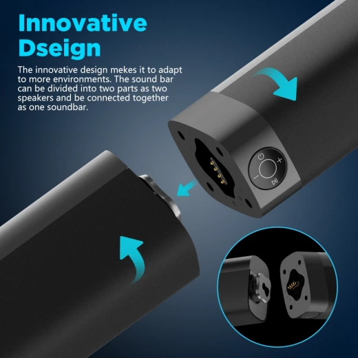 مكبر صوت وي وو Sounder S1 بتقنية البلوتوث 30 واط مع جهاز تحكم عن بعد وأضواء LED - وي وُو - Image 4