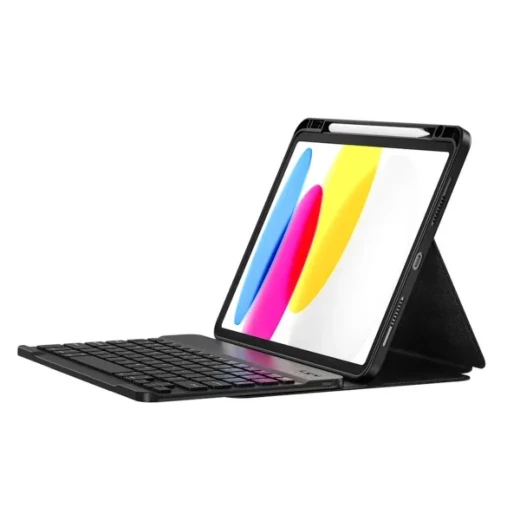 حافظة لوحة مفاتيح واقية WiWU لجهاز iPad Pro 11 بوصة (2024) بتصميم عربي أسود - وي وُو - Image 4