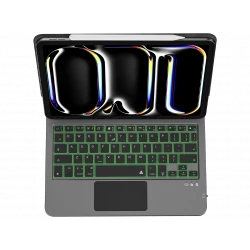 Wiwu MK-003 iPad 10.9" Magic Keyboard Case, 3-in-1, Backlit, Black