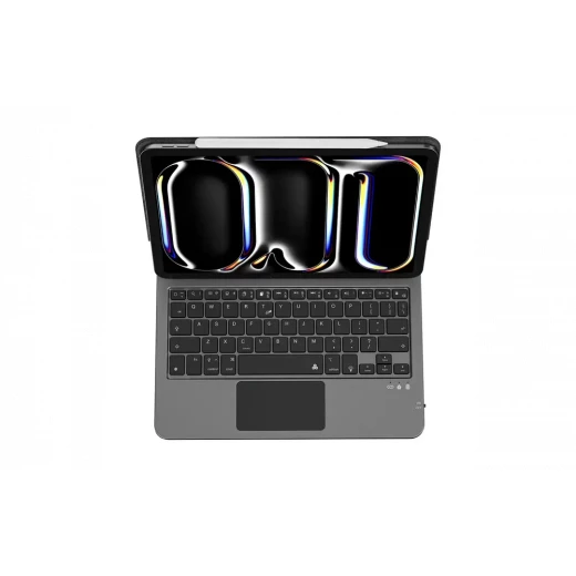 [TRANSLATION_NEEDED: حافظة لوحة مفاتيح WiWU لجهاز iPad Pro 13" M4 مع لو...] - وي وُو - Image 3