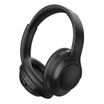 سماعات رأس لاسلكية TD-08 بخاصية إلغاء الضوضاء قابلة للطي من وي وُو أسود - وي وُو