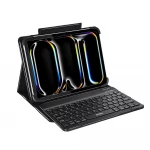 حافظة وي وو العالمية لجهاز iPad بلوحة مفاتيح وحامل مقاس 9-11 بوصة - وي وُو