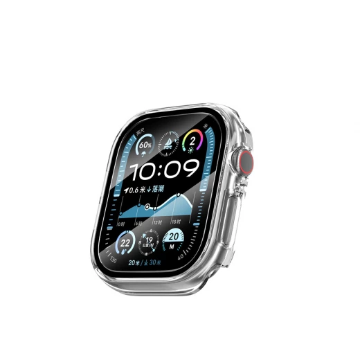 واقي شاشة وساعة وي وو JD-108 لساعة Apple Watch 10 46mm شفاف واقي شاشة وساعة وي وو JD-108 لساعة Apple Watch 10 46mm شفاف