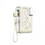 WiWU Wi-P057 5000mAh Magnetic Power Bank with Foldable Stand White - Wiwu