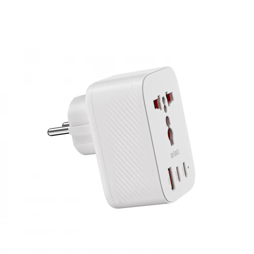 محول سفر وي وو 30W GaN 2C1A + مقبس تيار متردد - شحن سريع - وي وُو - Image 5
