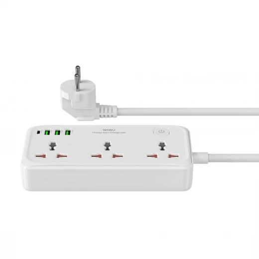 شريط طاقة وي وُو Cube 7-in-1 GaN: شحن سريع USB-C بقوة 30 واط - وي وُو - Image 6