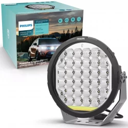 كشاف فيليبس UD5001RX1 LED احترافي مقاوم للماء IP68/IP69K سطوع 8000 لومن مدى 410 متر درجة حرارة اللون 6500 كلفن متوافق مع 12V/24V