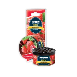AREON Ken Strawberry Home Air Freshener, Long Lasting Fragrance, 1 Piece
