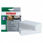 Sonax Dirt Eraser Sponge for Car Interior Cleaning, Removes Tough Dirt, Black - Sonax