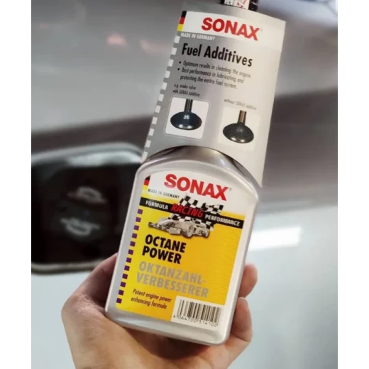 Sonax Octane Power Fuel Additive 250ml, Engine Care, Valve Seat Protection, Complete Combustion - Sonax - Image 5