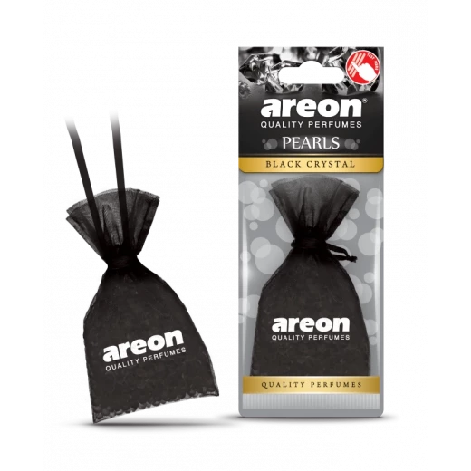معطر جو للسيارة أريون بيرل كريستال أسود، عطر يدوم طويلاً، قطعة واحدة معطر جو للسيارة أريون بيرل كريستال أسود، عطر يدوم طويلاً، قطعة واحدة