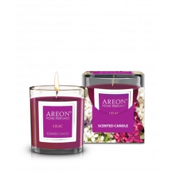 مجموعة شموع أريون ليلك معطرة، 25 ساعة مدة الاحتراق، عطر منزلي
