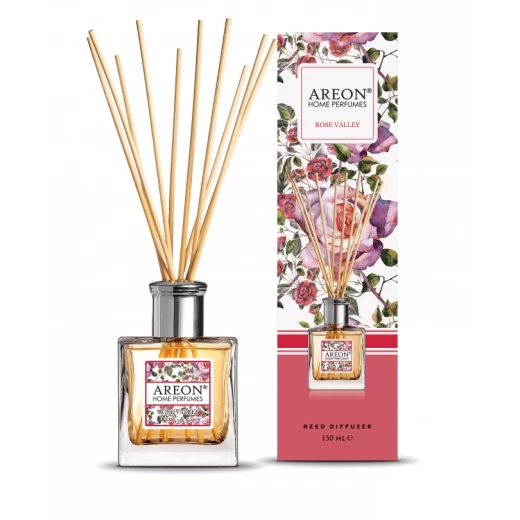 أعواد معطر جو أريون برائحة وادي الورد 150 مل، معطر جو طويل الأمد للمنزل والمكتب أعواد معطر جو أريون برائحة وادي الورد 150 مل، معطر جو طويل الأمد للمنزل والمكتب