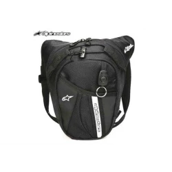 Unbranded Motorcycle Biker Leg Bag Waterproof Nylon Black 2024 Edition, Multi Pocket Waist Belt Bag for Men, Suitable for Motorcycle Riding and Outdoor Activities, Secure Storage