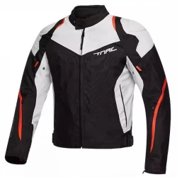 TANC Motorcycle Jacket Protective Gear For Riders Waterproof Durable Breathable 4 Pockets Reinforced Elbows Shoulders Back Reflective Elements Available In Multiple Sizes