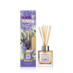 Nice Home Lilac Air Freshener 100ml, Original Bulgarian Perfume, Long Lasting Room Spray, Eliminates Odors, High Quality Ingredients, Captivating Scent