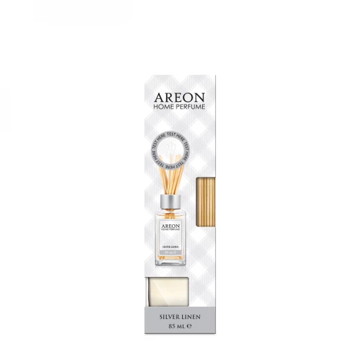 أعواد معطر جو أريون برائحة الكتان الفضي 85 مل، عطر منزلي يدوم طويلاً أعواد معطر جو أريون برائحة الكتان الفضي 85 مل، عطر منزلي يدوم طويلاً