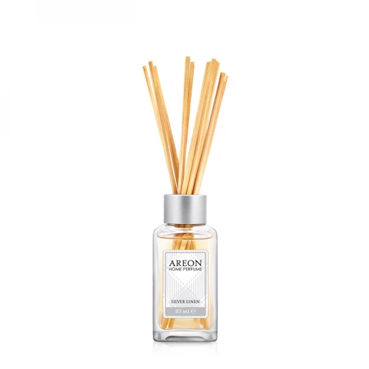 أعواد معطر جو أريون برائحة الكتان الفضي 85 مل، عطر منزلي يدوم طويلاً - أريون - Image 2