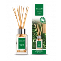 أعواد معطر جو أريون برائحة الغابة الشمالية 85 مل، عطر منزلي يدوم طويلاً، معطر جو للمكتب