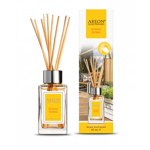 Areon Sunny Home Scent Reed Diffuser 85ml, Long Lasting Fragrance for Home, Stylish Design, Lasts Up To 4 Weeks, Easy to Use, Various Fragrances Available Areon Sunny Home Scent Reed Diffuser 85ml, Long Lasting Fragrance for Home, Stylish Design, Lasts Up To 4 Weeks, Easy to Use, Various Fragrances Available