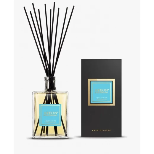 أريون أكوامارين أعواد معطر جوي للمنزل 1 لتر للرجال: رائحة منعشة ومنشطة تدوم طويلاً، لخلق جو جريء ومميز في منزلك أريون أكوامارين أعواد معطر جوي للمنزل 1 لتر للرجال: رائحة منعشة ومنشطة تدوم طويلاً، لخلق جو جريء ومميز في منزلك