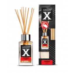 أعواد معطر جو أريون برائحة الفراولة 85 مل: معطر جو يدوم طويلاً للمنزل والمكتب، يقضي على الروائح الكريهة، يوفر عطرًا على مدار الساعة طوال أيام الأسبوع، مثالي لأي غرفة