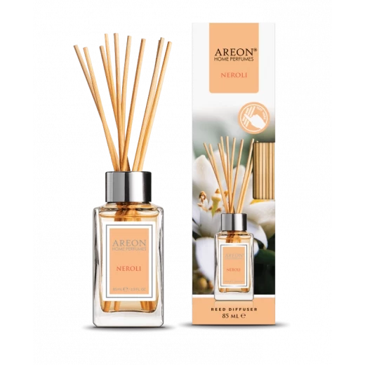 أعواد معطر جو برائحة نيرول من أريون، 85 مل، معطر جو طويل الأمد للمنزل والمكتب أعواد معطر جو برائحة نيرول من أريون، 85 مل، معطر جو طويل الأمد للمنزل والمكتب