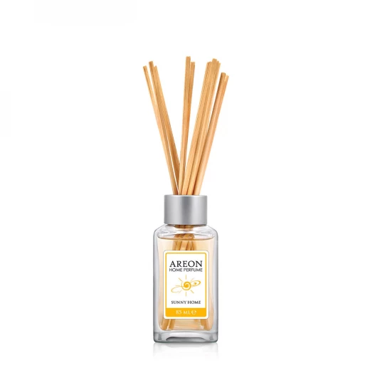 أعواد معطر جو أريون برائحة منزل مشمس 85 مل، معطر هواء يدوم طويلاً للمنزل والمكتب - أريون - Image 2