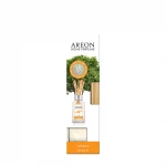 أعواد معطر جو أريون برائحة الفانيليا 85 مل، معطر يدوم طويلاً للمنزل والمكتب، عبوة مثالية لغرف المعيشة وغرف النوم وأماكن العمل المختلفة - أريون