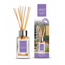 أعواد معطر جو أريون 85 مل برائحة اللافندر والفانيليا للمنزل والمكتب
