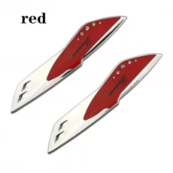 Universal Chrome Wiper Spoiler Auto Accessory Rain Pressure Aid for Enhanced Windshield Cleaning and Optimal Wiper Performance 1 Piece for Most Vehicles