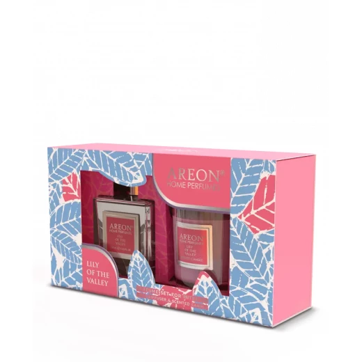 مجموعة عطر زنبق الوادي 150 مل مع شمعة، هدية مثالية للنساء، تتميز برائحة أزهار رقيقة تدوم طويلاً، مثالية للإهداء والمناسبات الخاصة. مجموعة عطر زنبق الوادي 150 مل مع شمعة، هدية مثالية للنساء، تتميز برائحة أزهار رقيقة تدوم طويلاً، مثالية للإهداء والمناسبات الخاصة.