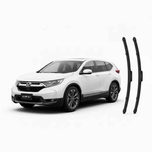 طقم مساحات زجاج CR-V ابيض صيني، جودة عالية، قطعتين، اداء ممتاز في جميع الاحوال الجوية، تركيب سهل، متوافق مع موديلات 2023 و 2024