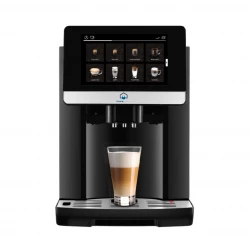 EM 5030 Automatic Espresso Machine 1300W Power 19 Bar Pump Black Stylish Design Includes 1 Year Warranty Perfect for Brewing Delicious Espresso at Home Easy to Use and Maintain