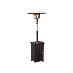 HSS A Gas Patio Heater Outdoor Garden Heater with Electric Touch Ignition for Stylish Outdoor Heating 1 Year Warranty Perfect for Gardens and Workspaces