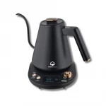 KK553 Digital Electric Kettle Stainless Steel with Digital Temperature Control, Keep Warm Function, and Mute Button. 1 Liter, 1100W, 1 Year Warranty. - Home electric