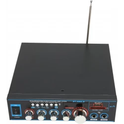 مضخم صوت منزلي BT-309A، 400 واط × 2 مضخم صوت بلوتوث ثنائي القناة، صندوق استقبال ستيريو رقمي لمكبر صوت المسرح المنزلي