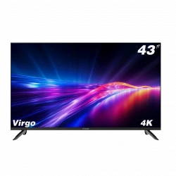 تلفزيون جي-جارد فيرجو سي جي 43 بوصة ذكي 4K UHD، تصميم بدون إطار، HDR10، نظام تشغيل جوجل تي في