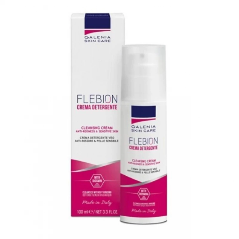 Galenia Skin Care Flebion Cleansing Cream for Face Gentle Purifying and Hydrating Formula 100ml - Galenia Skin Care