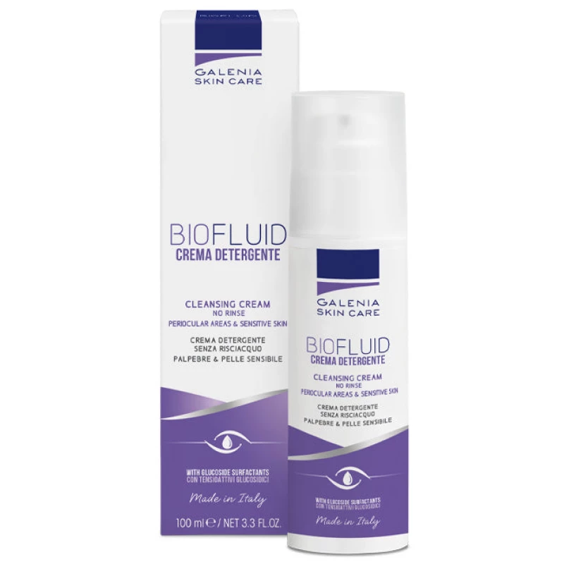 Galenia Biofluid Cleansing Cream 100ml Gentle Face Wash for Sensitive Skin - Galenia Skin Care