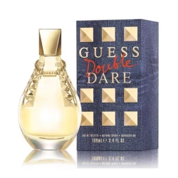 Guess Double Dare Eau De Toilette for Women 3.4 oz, Fruity Floral Fragrance, Long Lasting Scent, Ideal Gift for Her, 100ml Bottle