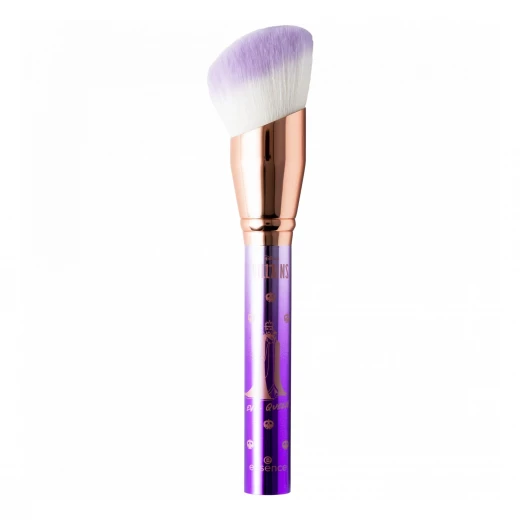 Essence Disney Villains Evil Queen Multipurpose Face Brush Soft Synthetic Bristles for Powder Blush Sun Powder Essence Disney Villains Evil Queen Multipurpose Face Brush Soft Synthetic Bristles for Powder Blush Sun Powder