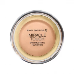 Max Factor Miracle Touch Foundation Rose Beige 65, All-In-One Flawless Finish, 11.5g