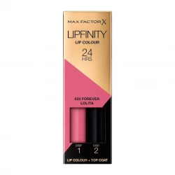 Max Factor Lipfinity Lip Colour 022 Forever Lolita Long Lasting Lipstick 24 Hour Wear