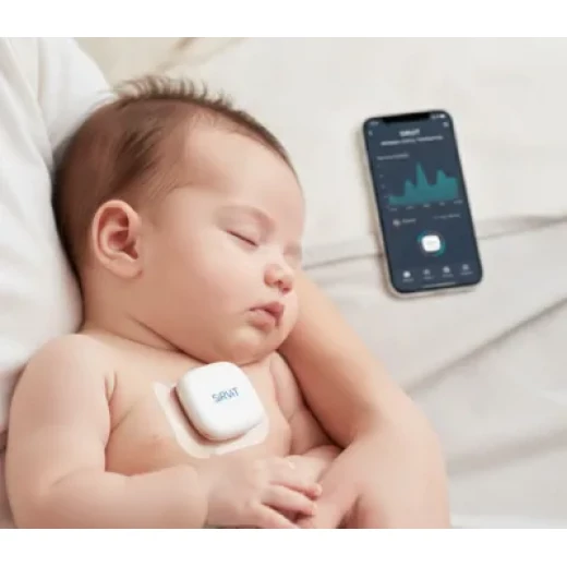 Sirvit Wearable Digital Thermometer, Continuous Temperature Monitoring for Babies and Children - SIRVIT - Image 3