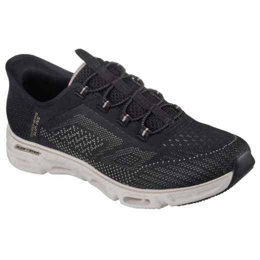 Skechers Glide Step Gratify Women's Slip On Sneakers Black Size 40 - Skechers - Image 3
